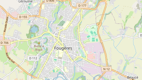 Carte de localisation de l'évènement