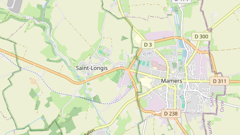 Carte de localisation de l'évènement