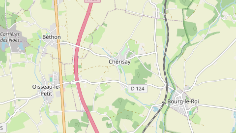 Carte de localisation de l'évènement