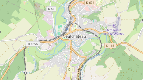 Carte de localisation de l'évènement