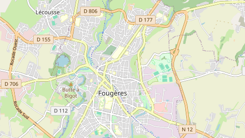 Carte de localisation de l'évènement