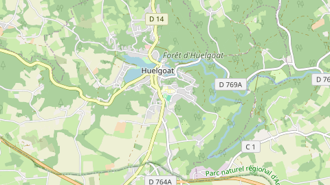 Carte de localisation de l'évènement
