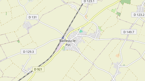 Carte de localisation de l'évènement