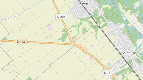 Carte de localisation de l'évènement