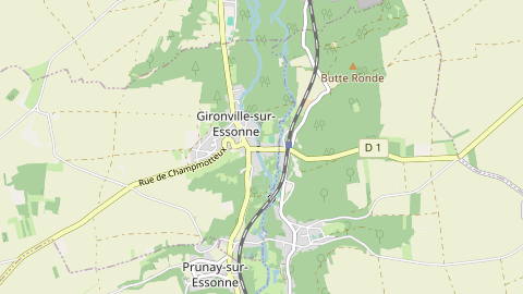 Carte de localisation de l'évènement