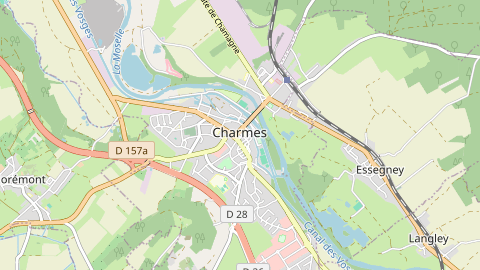 Carte de localisation de l'évènement