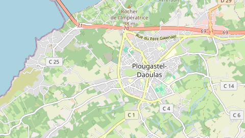 Carte de localisation de l'évènement
