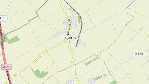 Carte de localisation de l'évènement