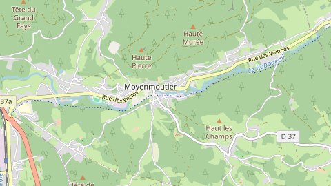Carte de localisation de l'évènement