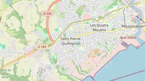Carte de localisation de l'évènement