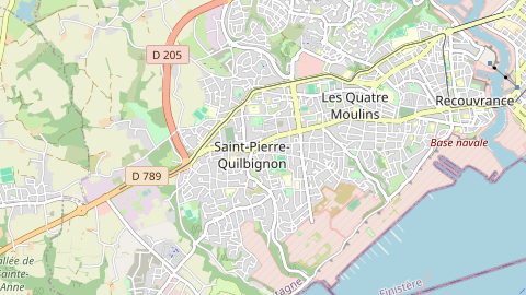 Carte de localisation de l'évènement