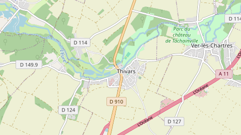 Carte de localisation de l'évènement