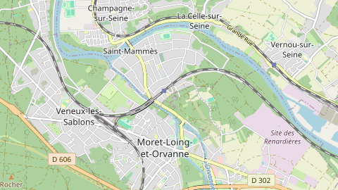 Carte de localisation de l'évènement
