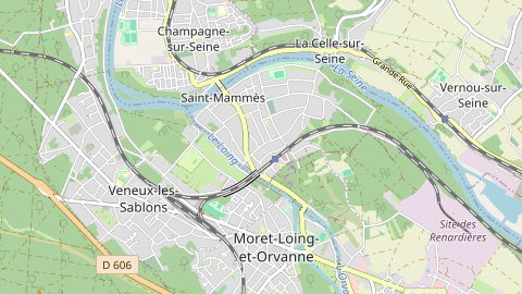 Carte de localisation de l'évènement