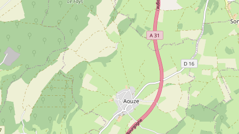 Carte de localisation de l'évènement