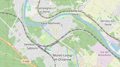 Carte de localisation de l'évènement