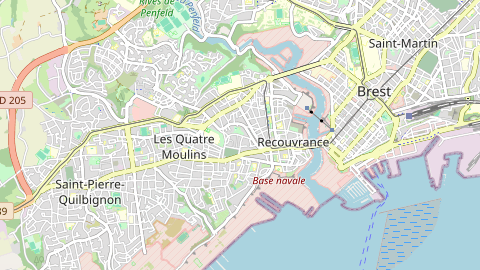 Carte de localisation de l'évènement
