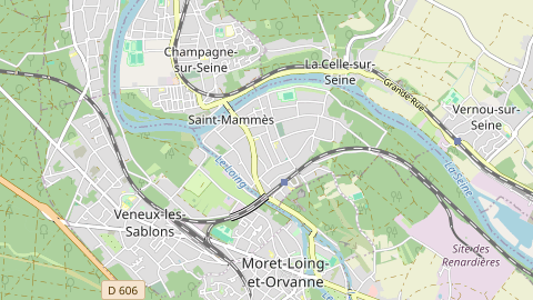 Carte de localisation de l'évènement