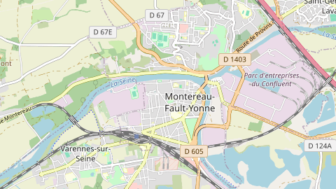 Carte de localisation de l'évènement