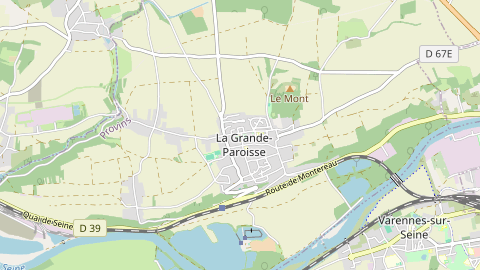 Carte de localisation de l'évènement