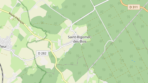 Carte de localisation de l'évènement