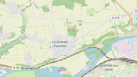 Carte de localisation de l'évènement