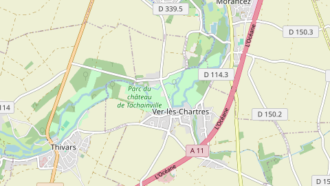 Carte de localisation de l'évènement