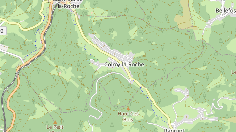 Carte de localisation de l'évènement