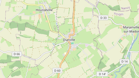 Carte de localisation de l'évènement
