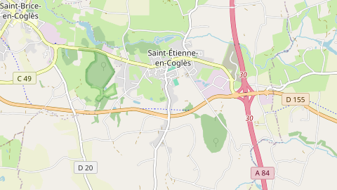 Carte de localisation de l'évènement