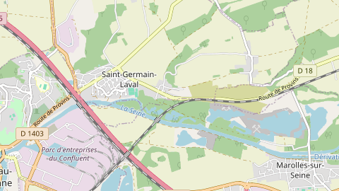 Carte de localisation de l'évènement