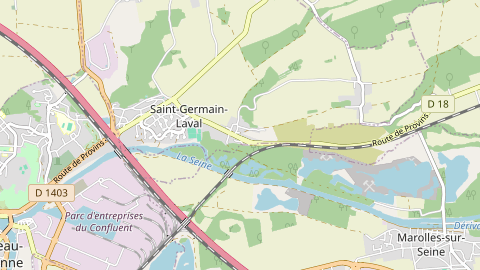 Carte de localisation de l'évènement
