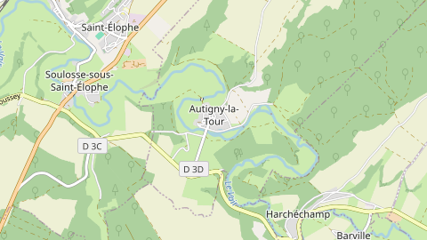 Carte de localisation de l'évènement