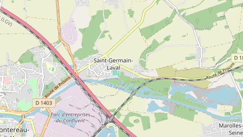 Carte de localisation de l'évènement