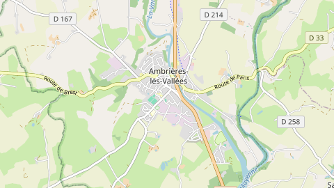 Carte de localisation de l'évènement