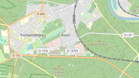 Carte de localisation de l'évènement