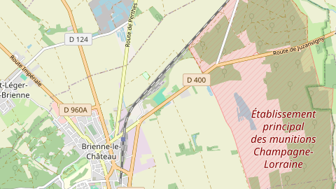 Carte de localisation de l'évènement