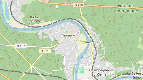 Carte de localisation de l'évènement