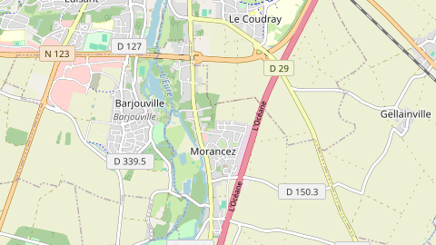 Carte de localisation de l'évènement