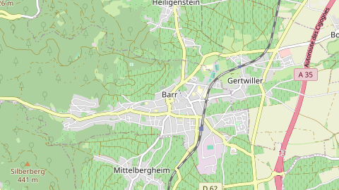 Carte de localisation de l'évènement