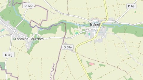 Carte de localisation de l'évènement