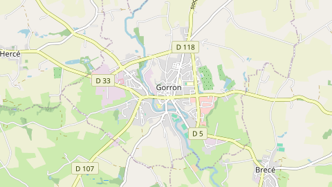 Carte de localisation de l'évènement
