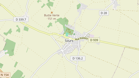 Carte de localisation de l'évènement