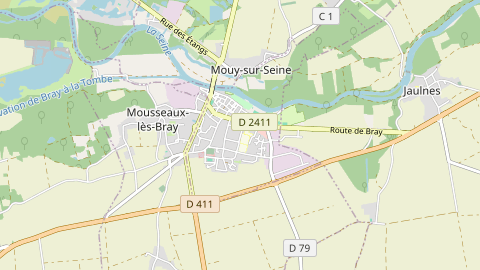 Carte de localisation de l'évènement