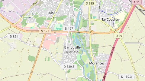 Carte de localisation de l'évènement