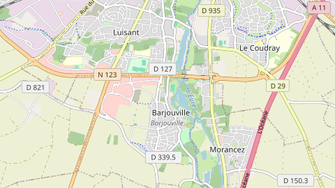 Carte de localisation de l'évènement