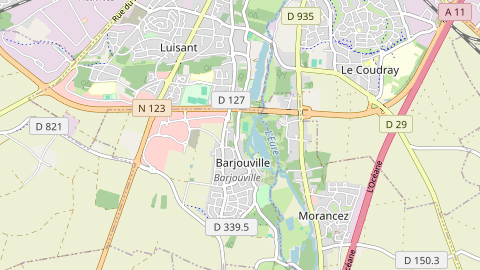 Carte de localisation de l'évènement