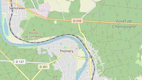 Carte de localisation de l'évènement