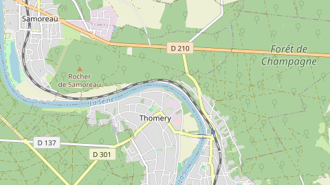 Carte de localisation de l'évènement