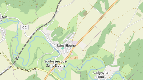 Carte de localisation de l'évènement
